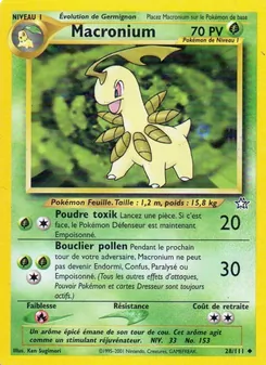 Carte Pokémon Macronium 28