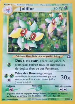 Carte Pokémon Joliflor 3 — Neo Genesis
