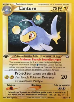Carte Pokémon Lanturn 38