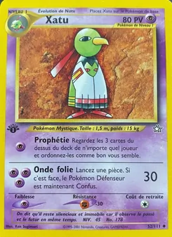 Carte Pokémon Xatu 52