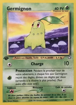 Carte Pokémon Germignon 53