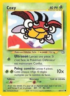 Carte Pokémon Coxy 63 — Neo Genesis