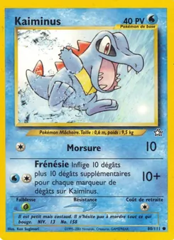 Carte Pokémon Kaiminus 80 — Neo Genesis