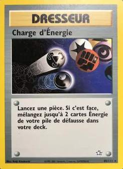 Carte Pokémon Charge d'Énergie 85 — Neo Genesis