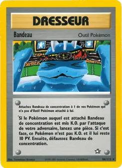 Carte Pokémon Bandeau 86 — Neo Genesis