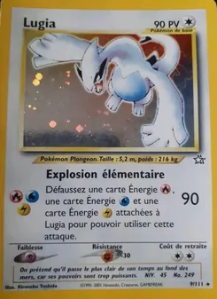 Carte Pokémon Lugia 9 — Neo Genesis