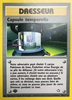 Carte Pokémon Capsule temporelle 90 — Neo Genesis