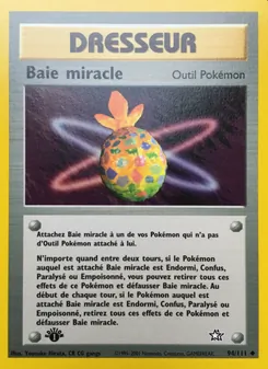 Carte Pokémon Baie miracle 94 — Neo Genesis
