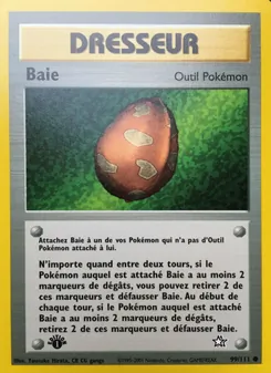 Carte Pokémon Baie 99 — Neo Genesis