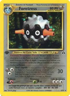 Carte Pokémon Foretress 2 — Neo Discovery