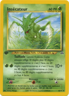 Carte Pokémon Insécateur 46