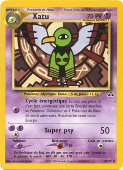 Carte Pokémon Xatu 52