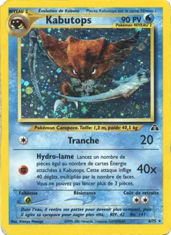 Carte Pokémon Kabutops 6 — Neo Discovery