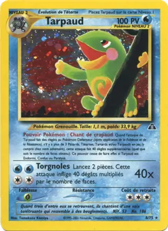 Carte Pokémon Tarpaud 8 — Neo Discovery