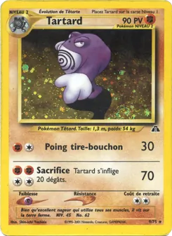 Carte Pokémon Tartard 9 — Neo Discovery