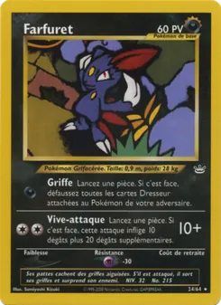 Carte Pokémon Farfuret 24