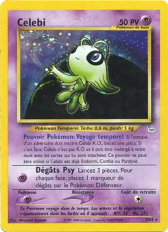 Carte Pokémon Celebi 3