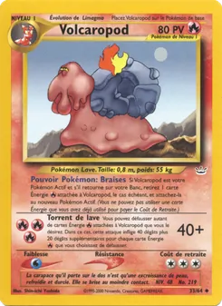 Carte Pokémon Volcaropod 33 — Neo Revelation