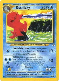 Carte Pokémon Octillery 34 — Neo Revelation