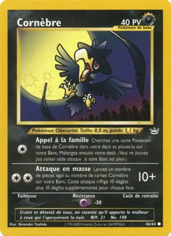 Carte Pokémon Cornèbre 46 — Neo Revelation