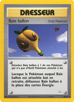Carte Pokémon Baie ballon 60 — Neo Revelation