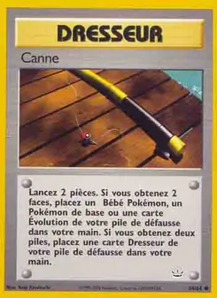 Carte Pokémon Canne 64 — Neo Revelation