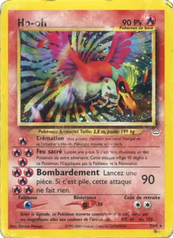 Carte Pokémon Ho-oh 7 — Neo Revelation