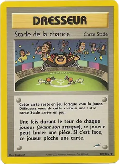Carte Pokémon Stade de la chance 100 — Neo Destiny