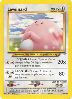Carte Pokémon Leveinard 31 — Neo Destiny