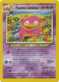 Carte Pokémon Flagadoss lumineux 51 — Neo Destiny