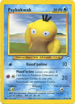 Carte Pokémon Psykokwak 79