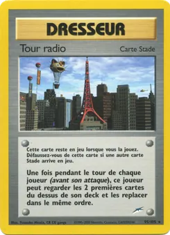 Carte Pokémon Tour radio 95