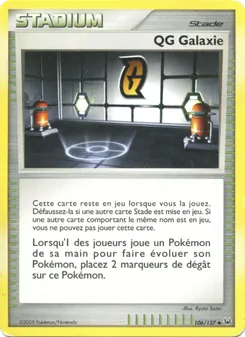 Carte Pokémon QG Galaxie 106 — Platine