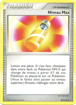 Carte Pokémon Niveau Max 107 — Platine