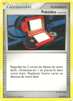 Carte Pokémon Pokédex HANDY910is 114 — Platine