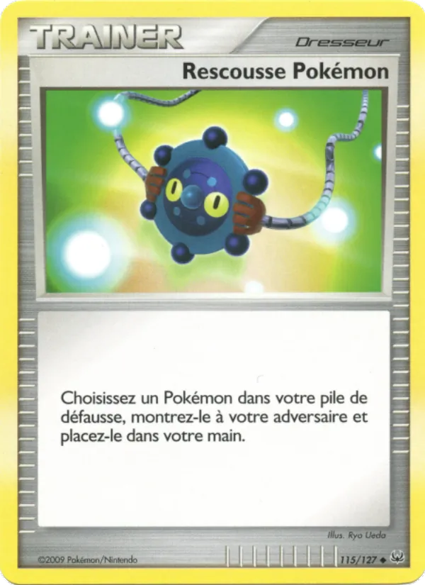 Carte Pokémon Rescousse Pokémon 115/127 de l'extension Platine