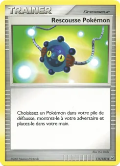 Carte Pokémon Rescousse Pokémon 115 — Platine