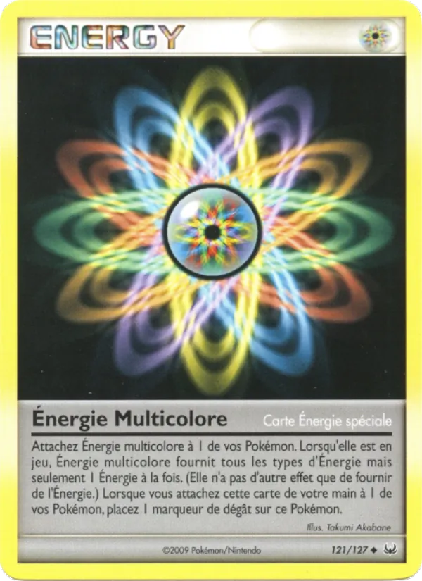 Carte Pokémon Énergie Multicolore 121/127 de l'extension Platine