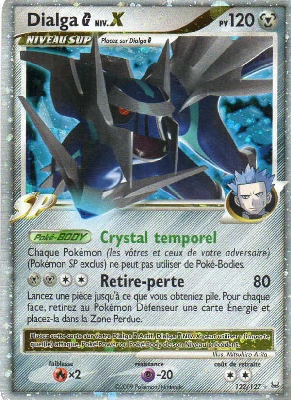 Carte Pokémon Dialga  122/127 de l'extension Platine