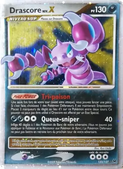 Carte Pokémon Drascore 123 — Platine