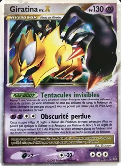Carte Pokémon Giratina 124 — Platine