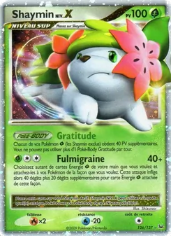 Carte Pokémon Shaymin 126 — Platine