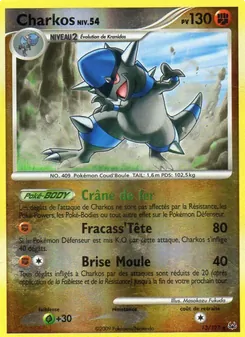 Carte Pokémon Charkos 13 — Platine