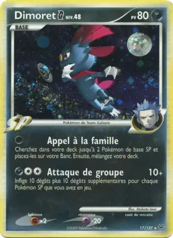 Carte Pokémon Dimoret  17