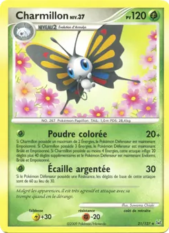 Carte Pokémon Charmillon 21 — Platine