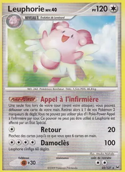 Carte Pokémon Leuphorie 22