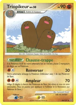 Carte Pokémon Triopikeur 24
