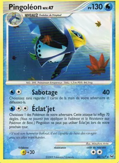 Carte Pokémon Pingoléon 26