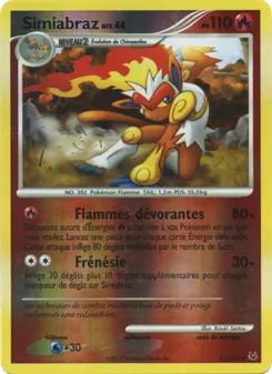 Carte Pokémon Simiabraz 31