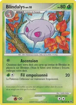 Carte Pokémon Blindalys 44 — Platine